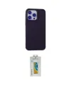 ieg™ iPhone 15 Pro Max Kılıf Ahenk Serisi - Siyah Polymer Nano Ekran Koruyucu