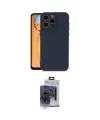 ieg™ iPhone 15 Pro Max Kılıf Ahenk Serisi - Siyah Vanessa Magic Cam