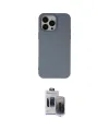 ieg™ iPhone 15 Pro Max Kılıf Ahenk Serisi - Siyah Vanessa Magic Hayalet Cam