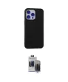 ieg™ iPhone 15 Pro Max Kılıf Ahenk Serisi - Siyah Vanessa Magic Hayalet Cam