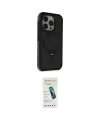 ieg™ iPhone 15 Pro Max Kılıf Ahenk Yansıma Özel Seri - Şeffaf Pasifik Cam Ekran Koruyucu