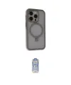 ieg™ iPhone 15 Pro Max Kılıf Ahenk Yansıma Özel Seri - Siyah Joko Magic 5D Cam