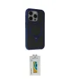ieg™ iPhone 15 Pro Max Kılıf Ahenk Yansıma Özel Seri - Siyah Polymer Nano Ekran Koruyucu