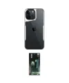 ieg™ iPhone 15 Pro Max Kılıf Akış Çizgi Koleksiyonu - Şeffaf 360 Full Body Arka Koruyucu