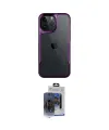 ieg™ iPhone 15 Pro Max Kılıf Akış Çizgi Koleksiyonu - Siyah Vanessa Magic Cam
