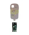 ieg™ iPhone 15 Pro Max Kılıf Akış Yansıma - Şeffaf 360 Full Body Arka Koruyucu