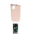 ieg™ iPhone 15 Pro Max Kılıf Akış Yansıma - Şeffaf 360 Full Body Arka Koruyucu