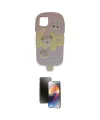 ieg™ iPhone 15 Pro Max Kılıf Akış Yansıma - Siyah 3D Antistatik Mat Seramik Nano Ekran Koruyucu