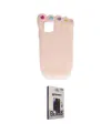 ieg™ iPhone 15 Pro Max Kılıf Akış Yansıma - Siyah Bilvis Hayalet Cam Ekran Koruyucu