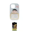 ieg™ iPhone 15 Pro Max Kılıf Akış Yansıma - Siyah Buffer Cam Ekran Koruyucu