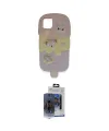 ieg™ iPhone 15 Pro Max Kılıf Akış Yansıma - Siyah Vanessa Magic Cam