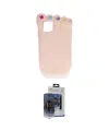 ieg™ iPhone 15 Pro Max Kılıf Akış Yansıma - Siyah Vanessa Magic Cam
