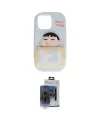 ieg™ iPhone 15 Pro Max Kılıf Akış Yansıma - Siyah Vanessa Magic Cam