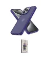 ieg™ iPhone 15 Pro Max Kılıf Atlas Form - Siyah Bilvis 3D Cam Ekran Koruyucu