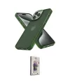 ieg™ iPhone 15 Pro Max Kılıf Atlas Form - Siyah Bilvis 3D Cam Ekran Koruyucu