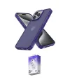 ieg™ iPhone 15 Pro Max Kılıf Atlas Form - Siyah Bilvis 5in1 3D Magic Cam Ekran Koruyucu