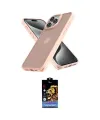 ieg™ iPhone 15 Pro Max Kılıf Atlas Form - Siyah Buffer Hayalet Cam Ekran Koruyucu