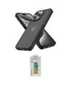 ieg™ iPhone 15 Pro Max Kılıf Atlas Form - Siyah Polymer Nano Ekran Koruyucu