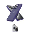 ieg™ iPhone 15 Pro Max Kılıf Atlas Form - Siyah Vanessa Magic Hayalet Cam