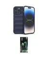 ieg™ iPhone 15 Pro Max Kılıf Atlas Koleksiyonu - Şeffaf 360 Full Body Arka Koruyucu