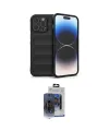 ieg™ iPhone 15 Pro Max Kılıf Atlas Koleksiyonu - Siyah Vanessa Magic Cam