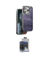 ieg™ iPhone 15 Pro Max Kılıf Atlas Minimal Özel Seri - Siyah Vanessa Magic Cam