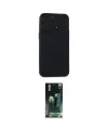 ieg™ iPhone 15 Pro Max Kılıf Atlas Minimal Prime - Siyah 360 Mat Full Body Arka Koruyucu