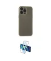 ieg™ iPhone 15 Pro Max Kılıf Atlas Minimal Prime - Siyah 3D Antistatik Seramik Nano Ekran Koruyucu
