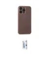 ieg™ iPhone 15 Pro Max Kılıf Atlas Minimal Prime - Siyah Bilvis 0.18mm Plus Cam Ekran Koruyucu