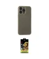 ieg™ iPhone 15 Pro Max Kılıf Atlas Minimal Prime - Siyah Buffer Cam Ekran Koruyucu
