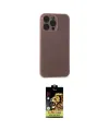 ieg™ iPhone 15 Pro Max Kılıf Atlas Minimal Prime - Siyah Buffer Cam Ekran Koruyucu
