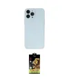 ieg™ iPhone 15 Pro Max Kılıf Atlas Minimal Prime - Siyah Buffer Cam Ekran Koruyucu