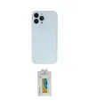 ieg™ iPhone 15 Pro Max Kılıf Atlas Minimal Prime - Siyah Polymer Nano Ekran Koruyucu