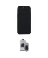 ieg™ iPhone 15 Pro Max Kılıf Atlas Minimal Prime - Siyah Vanessa Magic Hayalet Cam