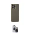 ieg™ iPhone 15 Pro Max Kılıf Atlas Minimal Prime - Siyah Vanessa Magic Hayalet Cam