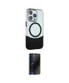 ieg™ iPhone 15 Pro Max Kılıf Çekirdek Asil Özel Seri - Siyah 3D Antistatik Hayalet Cam Ekran Koruyucu