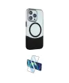 ieg™ iPhone 15 Pro Max Kılıf Çekirdek Asil Özel Seri - Siyah 3D Antistatik Seramik Nano Ekran Koruyucu