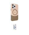 ieg™ iPhone 15 Pro Max Kılıf Çekirdek Asil Özel Seri - Siyah Bilvis 0.18mm Plus Cam Ekran Koruyucu
