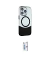 ieg™ iPhone 15 Pro Max Kılıf Çekirdek Asil Özel Seri - Siyah Bilvis 0.18mm Plus Cam Ekran Koruyucu
