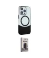 ieg™ iPhone 15 Pro Max Kılıf Çekirdek Asil Özel Seri - Siyah Bilvis Hayalet Cam Ekran Koruyucu