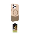 ieg™ iPhone 15 Pro Max Kılıf Çekirdek Asil Özel Seri - Siyah Buffer Cam Ekran Koruyucu
