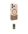 ieg™ iPhone 15 Pro Max Kılıf Çekirdek Asil Özel Seri - Siyah Joko Magic 5D Hayalet Cam