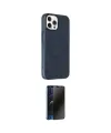 ieg™ iPhone 15 Pro Max Kılıf Çekirdek Modern Prime - Siyah 3D Antistatik Hayalet Cam Ekran Koruyucu