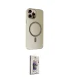 ieg™ iPhone 15 Pro Max Kılıf Çekirdek Modern Prime - Siyah Bilvis 3D Cam Ekran Koruyucu
