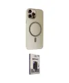 ieg™ iPhone 15 Pro Max Kılıf Çekirdek Modern Prime - Siyah Bilvis Hayalet Cam Ekran Koruyucu
