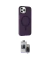 ieg™ iPhone 15 Pro Max Kılıf Çekirdek Modern Prime - Siyah Vanessa Magic Hayalet Cam