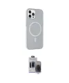 ieg™ iPhone 15 Pro Max Kılıf Çekirdek Modern Prime - Siyah Vanessa Magic Hayalet Cam