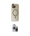 ieg™ iPhone 15 Pro Max Kılıf Çekirdek Modern Prime - Siyah Vanessa Magic Hayalet Cam