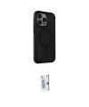 ieg™ iPhone 15 Pro Max Kılıf Çekirdek Yansıma Prime - Siyah Bilvis 0.18mm Plus Cam Ekran Koruyucu