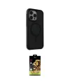 ieg™ iPhone 15 Pro Max Kılıf Çekirdek Yansıma Prime - Siyah Buffer Cam Ekran Koruyucu